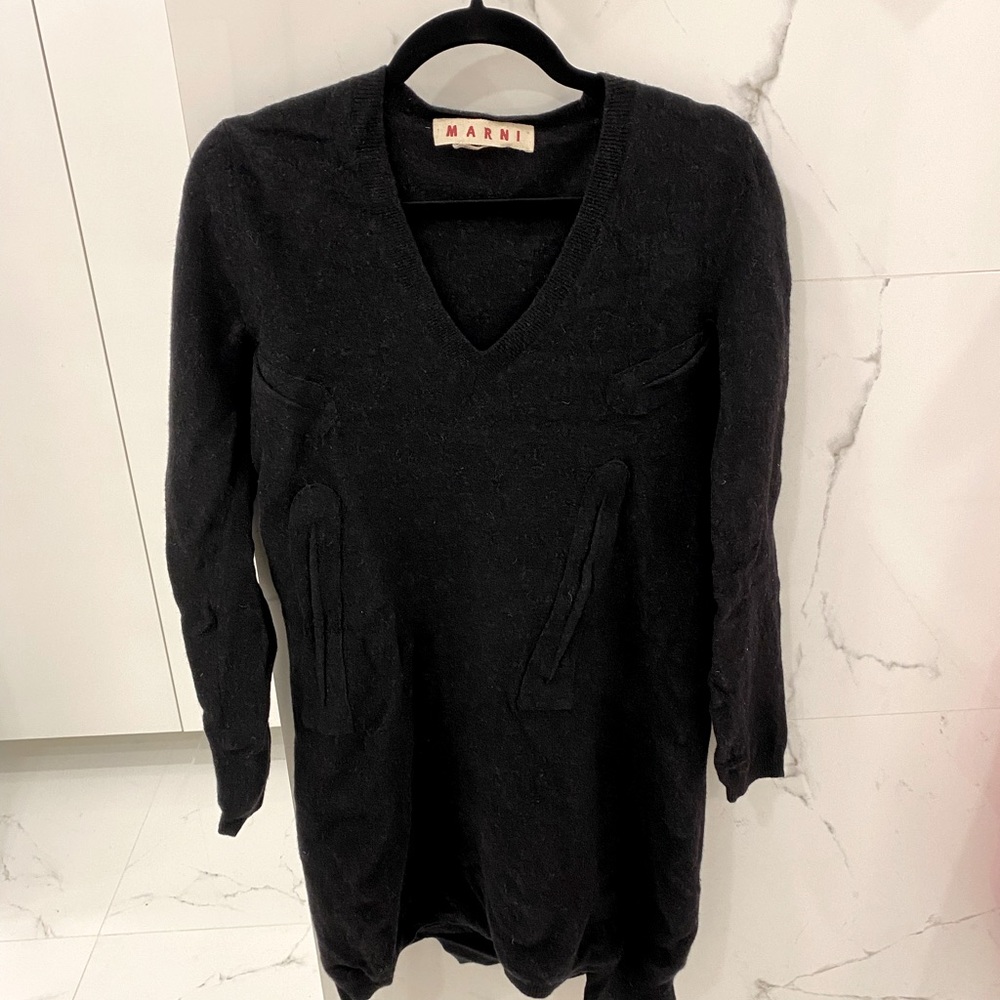 Marni cashmere blend sweater dress